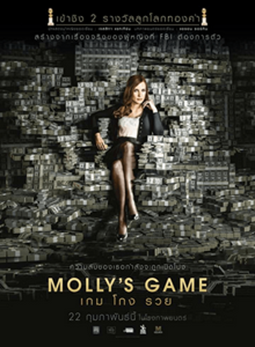 Molly’s Game เกม โกง รวย (2017)